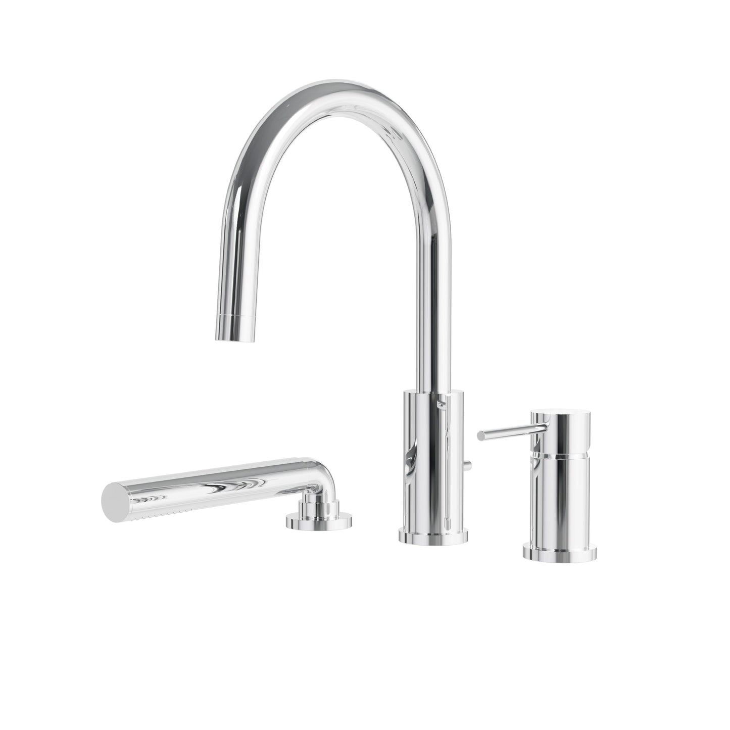 Umix 3-piece Deckmount Tub Filler