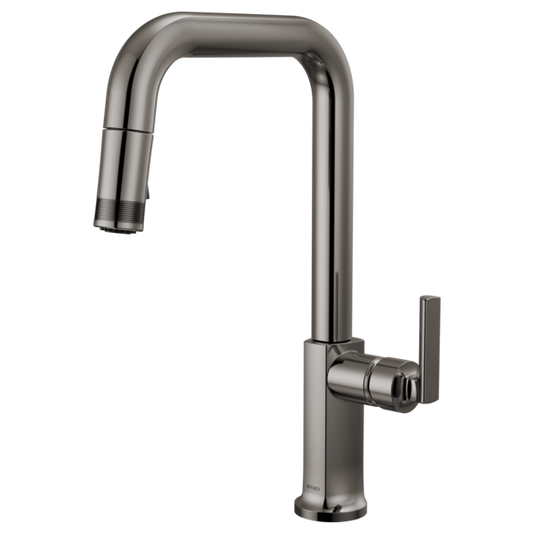 BRIZO 63007LF Pull-Down Faucet with Square Spout - Lever Handle