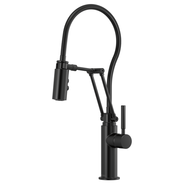 BRIZO SOLNA 63121LF Articulating Faucet With Finished Hose