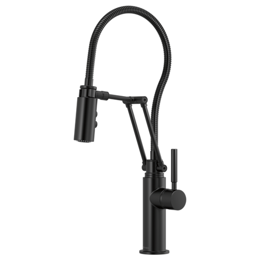 BRIZO SOLNA 63121LF Articulating Faucet With Finished Hose