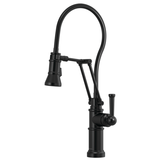 BRIZO ARTESSO 63125LF Articulating Faucet With Finished Hose
