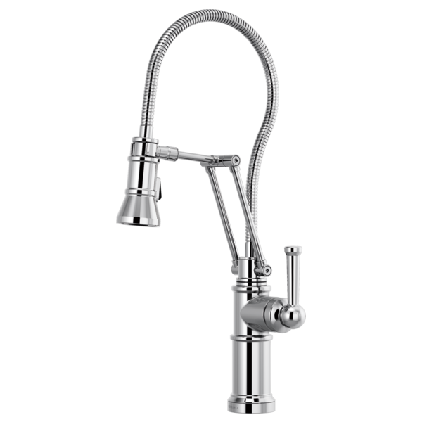 BRIZO ARTESSO 63125LF Articulating Faucet With Finished Hose