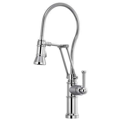 BRIZO ARTESSO 63125LF Articulating Faucet With Finished Hose