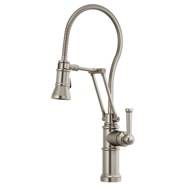 BRIZO ARTESSO 63125LF Articulating Faucet With Finished Hose