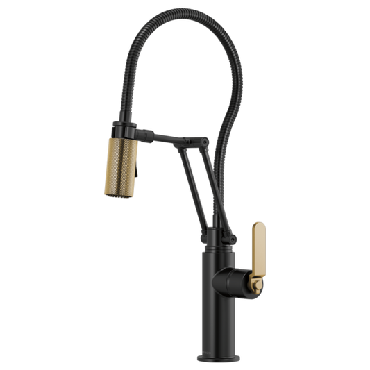 BRIZO LITZE 63144LF Articulating Faucet With Finished Hose