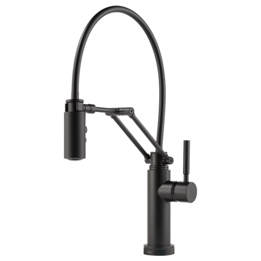 BRIZO SOLNA 64221LF Single Handle Articulating Kitchen Kitchen Faucet with SmartTouch Technology