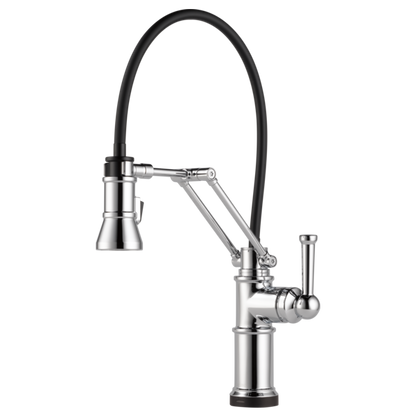 BRIZO ARTESSO 64225LF Single Handle Articulating Kitchen Faucet with SmartTouch Technology