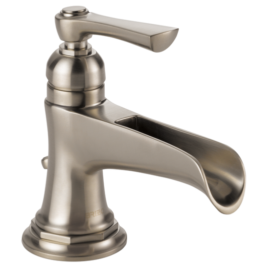 BRIZO ROOK 65061LF Single-Handle Lavatory Faucet with Channel Spout 1.5 GPM