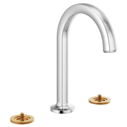 BRIZO KINTSU 65306LF Widespread Lavatory Faucet with Arc Spout - Less Handles