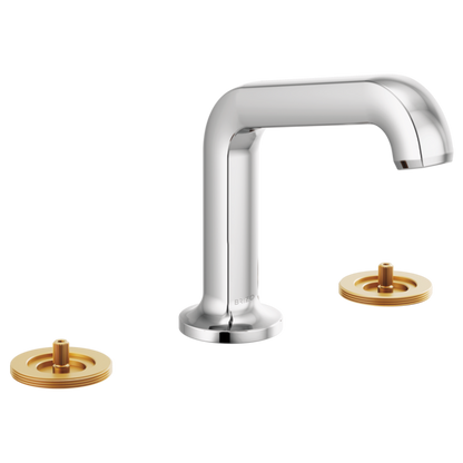 BRIZO KINTSU 65307LF Widespread Lavatory Faucet with Angled Spout - Less Handles