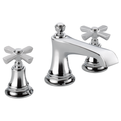 BRIZO ROOK 65360LF Widespread Lavatory Faucet - Cross Handles 1.2 GPM