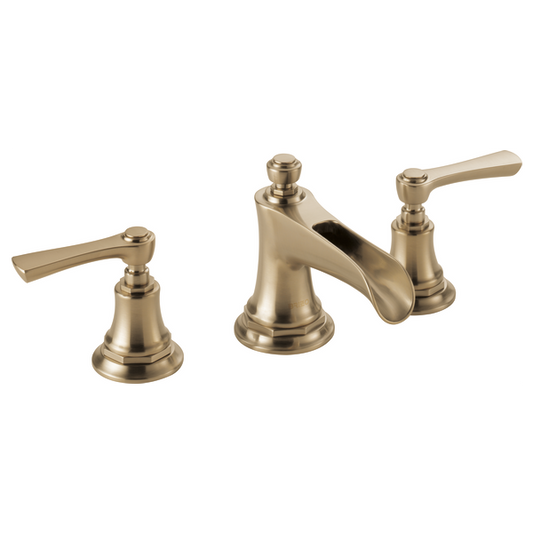 BRIZO ROOK 65361LF Widespread Lavatory Faucet with Channel Spout - Lever Handles 1.5 GPM