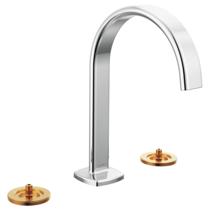 BRIZO ALLARIA 65367LF Widespread Lavatory Faucet with Arc Spout - Less Handles