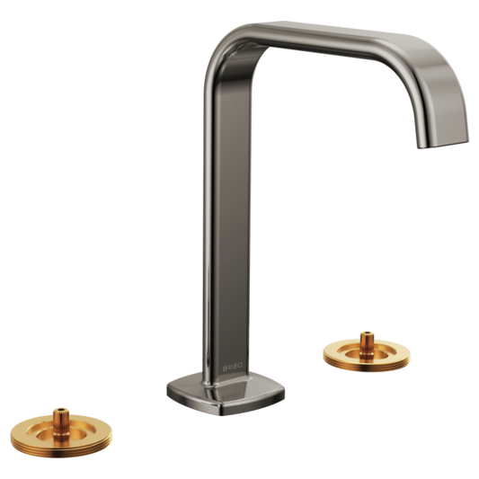 BRIZO ALLARIA 65368LF Widespread Lavatory Faucet with Square Spout - Less Handles