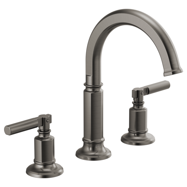BRIZO INVARI 65376LF Widespread Lavatory Faucet with Arc Spout - Lever Handles 1.5 GPM