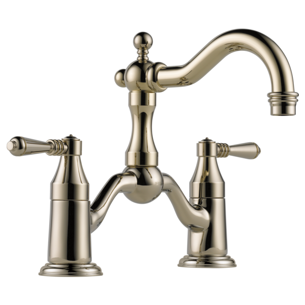 BRIZO ROOK 65536LF Two-Handle Widespread Bridge Lavatory Faucet 1.2 GPM