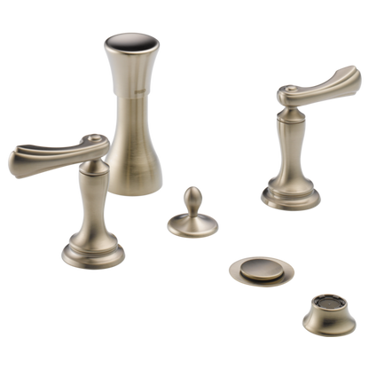 BRIZO 68485 4-Hole Mount Bidet Faucet with Vacuum Breaker - Lever Handle Kit
