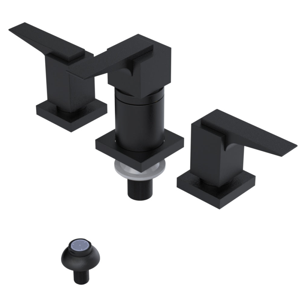 RUBINET 6CRSL Bidet Fitting With Spray, Diverter, And Vacum Breaker (Less Drain)