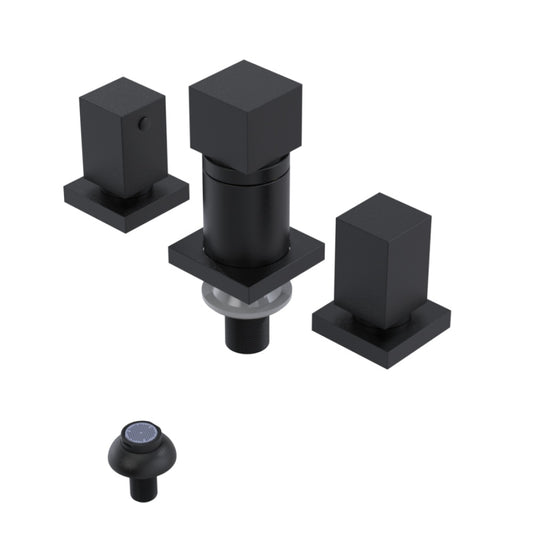 RUBINET 6CRSQ Bidet Fitting With Spray, Diverter, And Vacum Breaker (Less Drain)