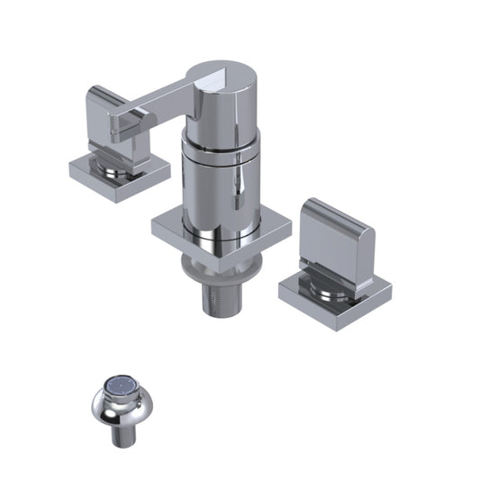 RUBINET 6CRTQ Bidet Fitting With Spray, Diverter, And Vacum Breaker (Less Drain)