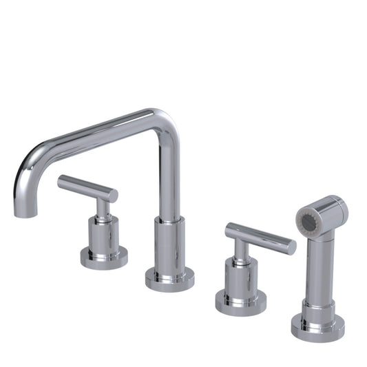 RUBINET 8AGNSL Widespread Kitchen Set With Hand Spray