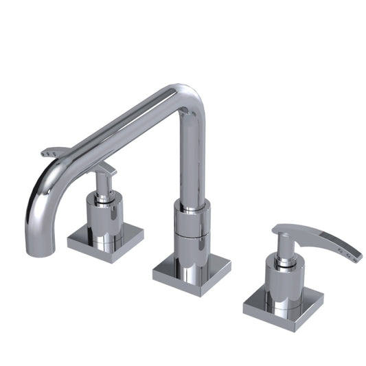 RUBINET 8ALGL Widespread Kitchen Set With Genesis Spout