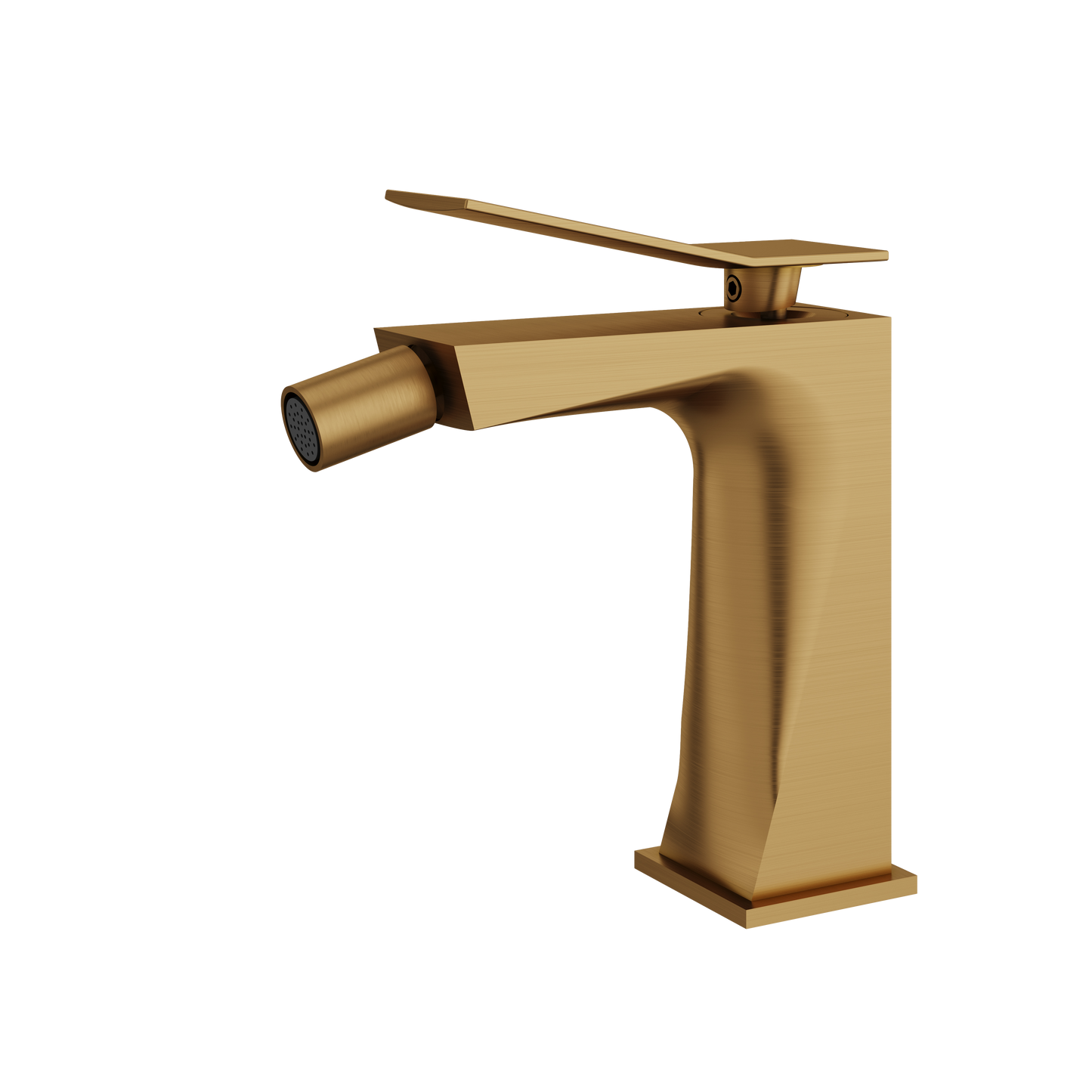 SINGLE-HOLE BIDET WITH SWIVEL SPRAY