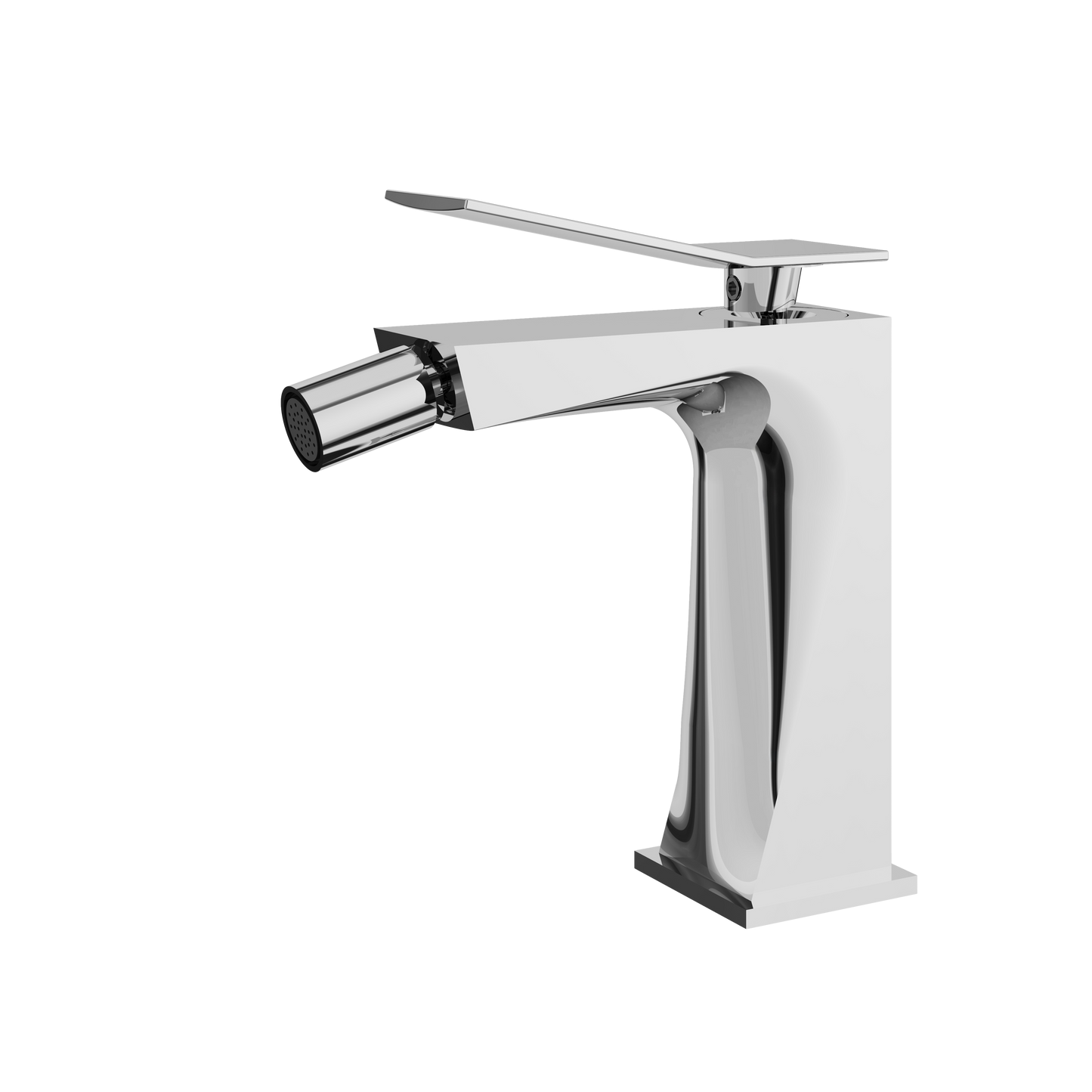 SINGLE-HOLE BIDET WITH SWIVEL SPRAY