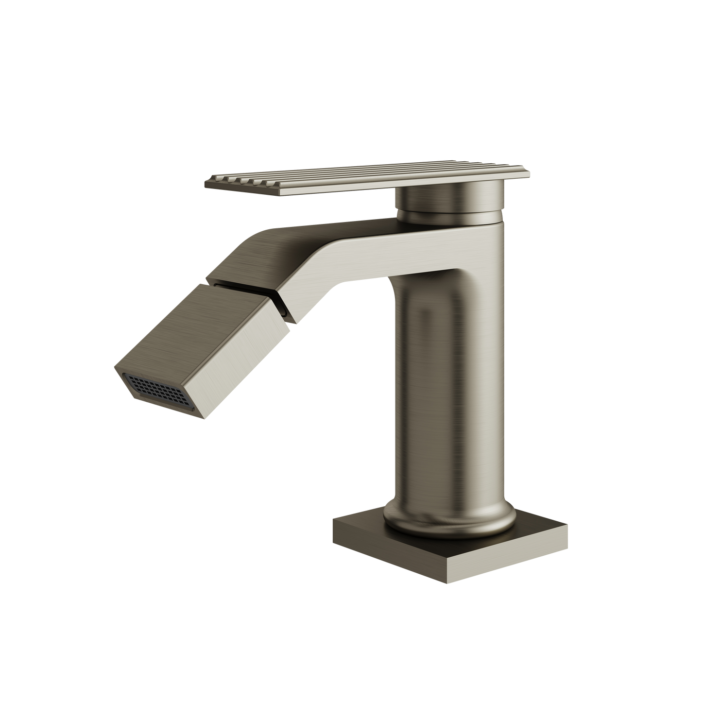 SINGLE-HOLE BIDET WITH SWIVEL SPRAY