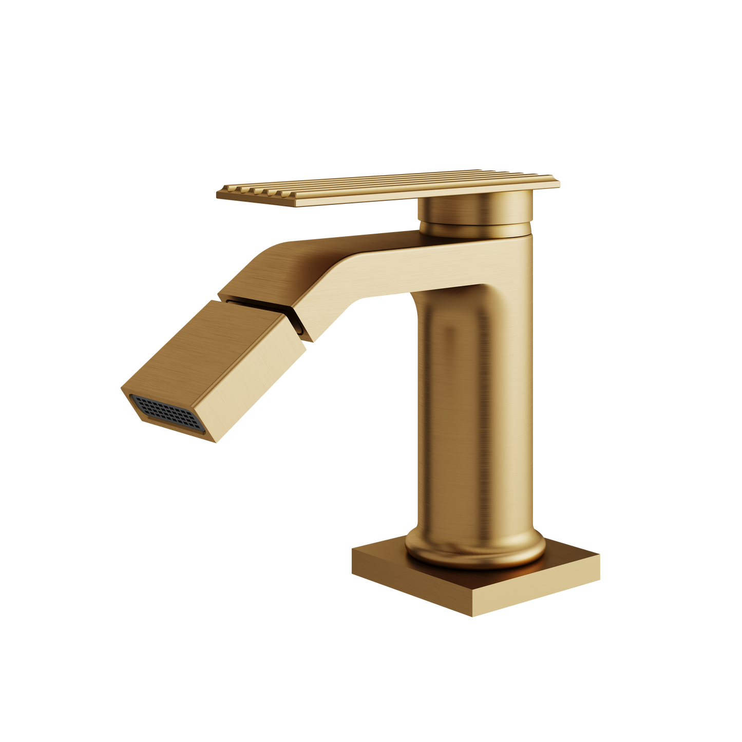 SINGLE-HOLE BIDET WITH SWIVEL SPRAY