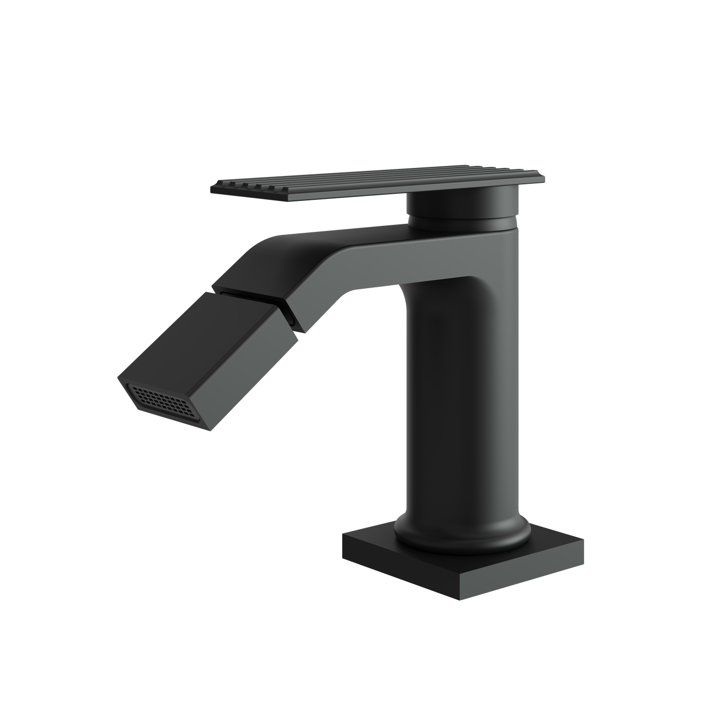 SINGLE-HOLE BIDET WITH SWIVEL SPRAY