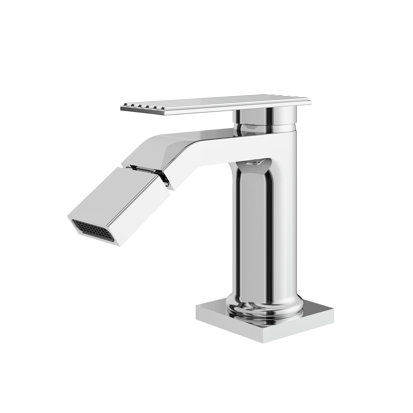 SINGLE-HOLE BIDET WITH SWIVEL SPRAY