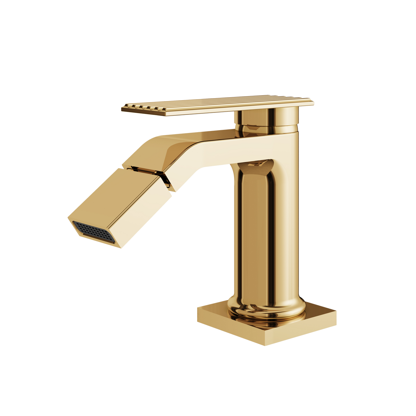 SINGLE-HOLE BIDET WITH SWIVEL SPRAY