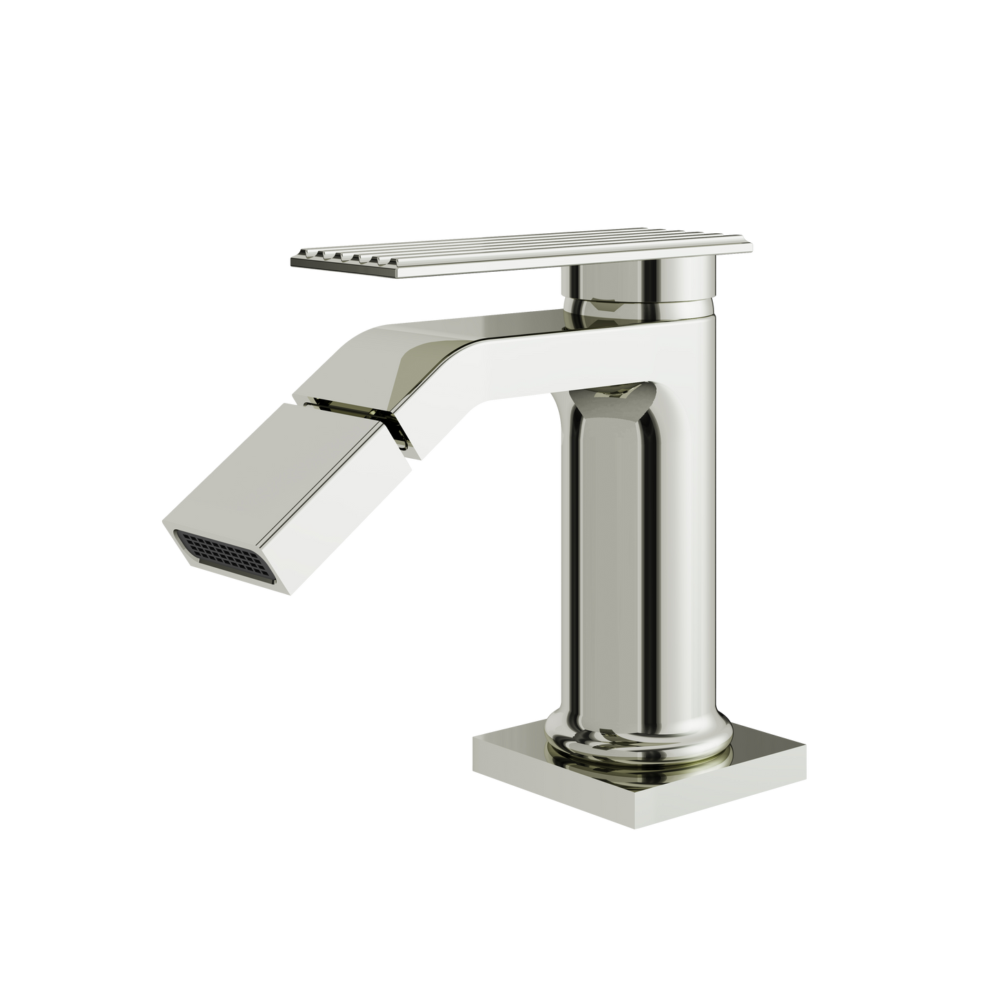SINGLE-HOLE BIDET WITH SWIVEL SPRAY