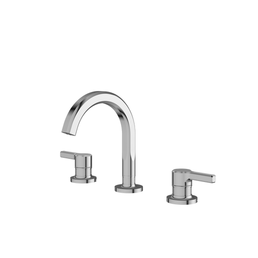 SHORT WIDESPREAD LAVATORY FAUCET