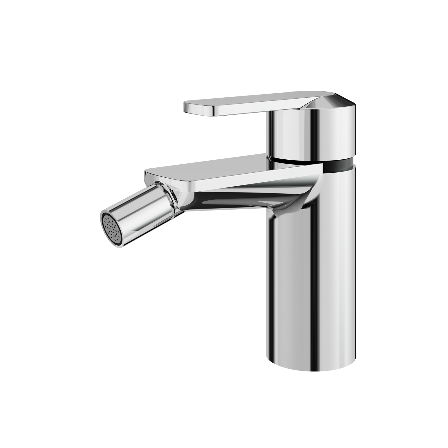SINGLE-HOLE BIDET WITH SWIVEL SPRAY