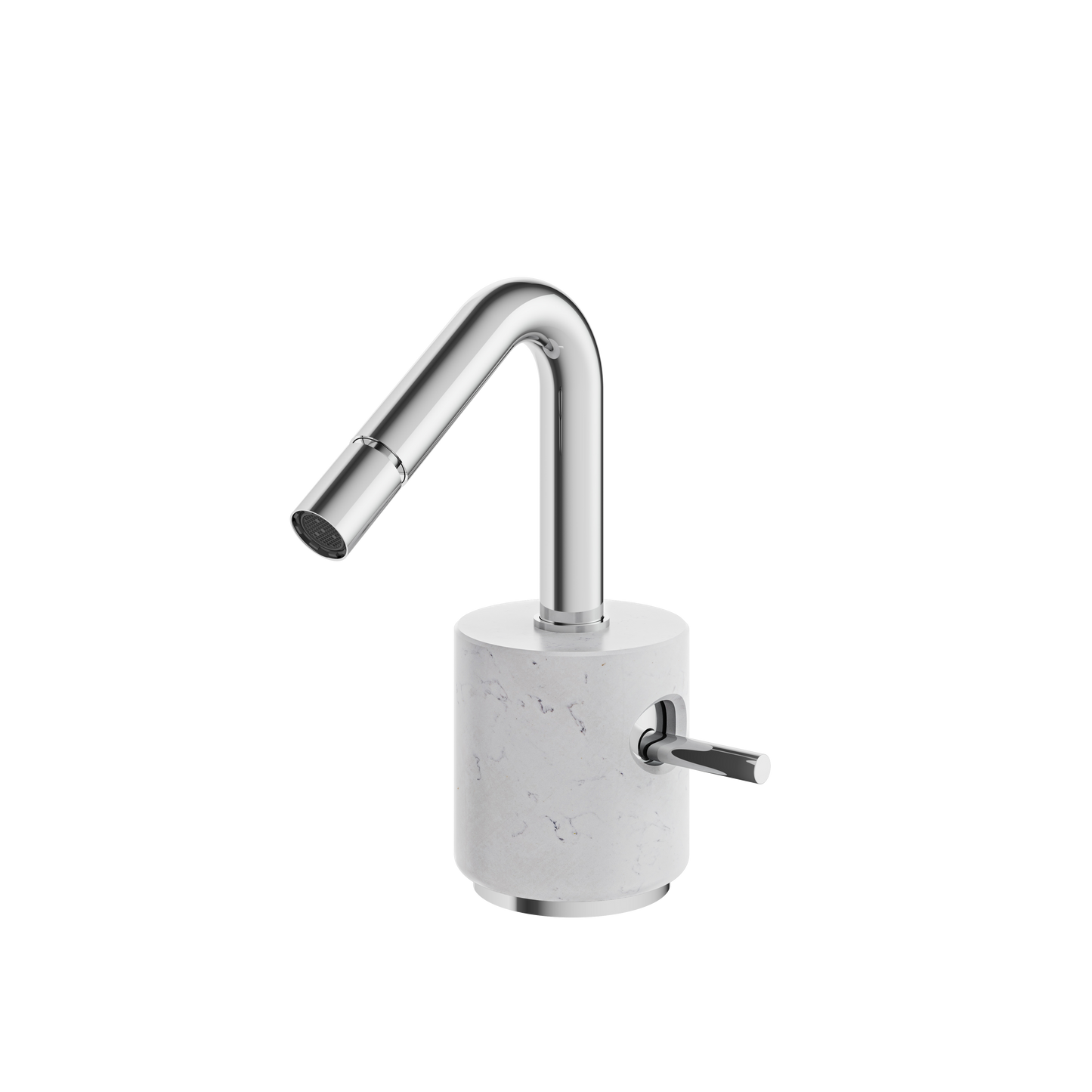MARMO SINGLE-HOLE BIDET WITH SWIVEL SPRAY