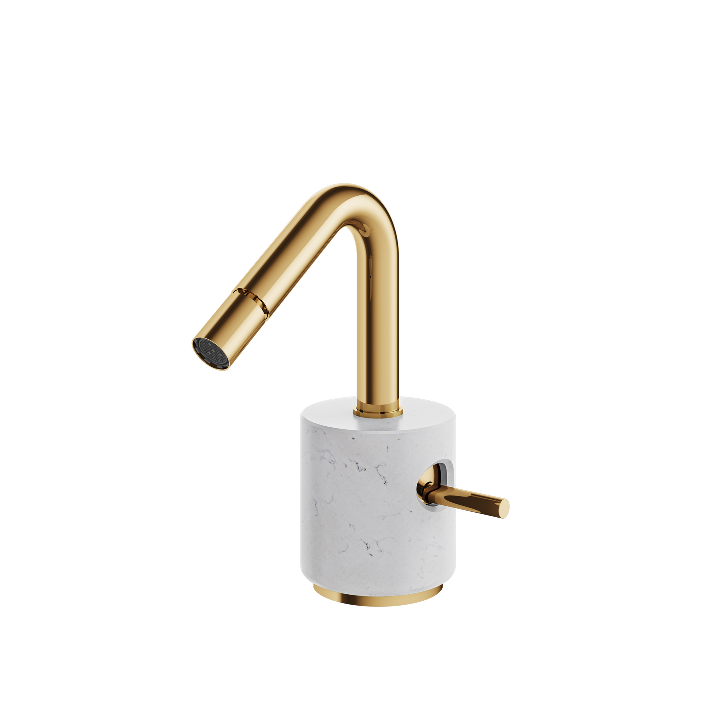 MARMO SINGLE-HOLE BIDET WITH SWIVEL SPRAY