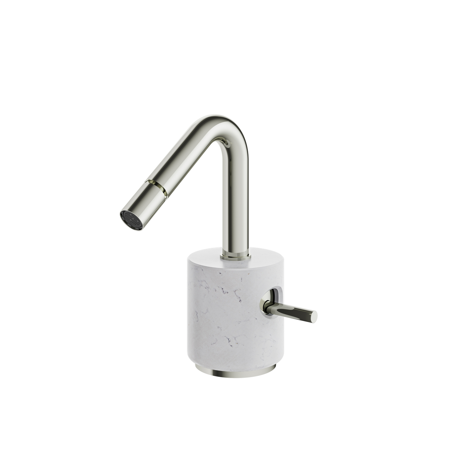 MARMO SINGLE-HOLE BIDET WITH SWIVEL SPRAY