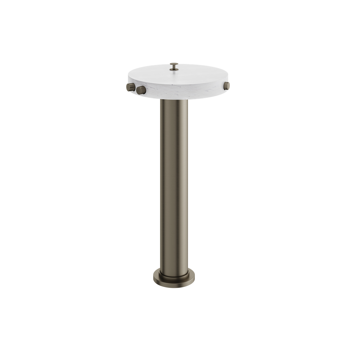 MARMO FLOORMOUNT TUB FILLER WITH HIDDEN HANDSHOWER