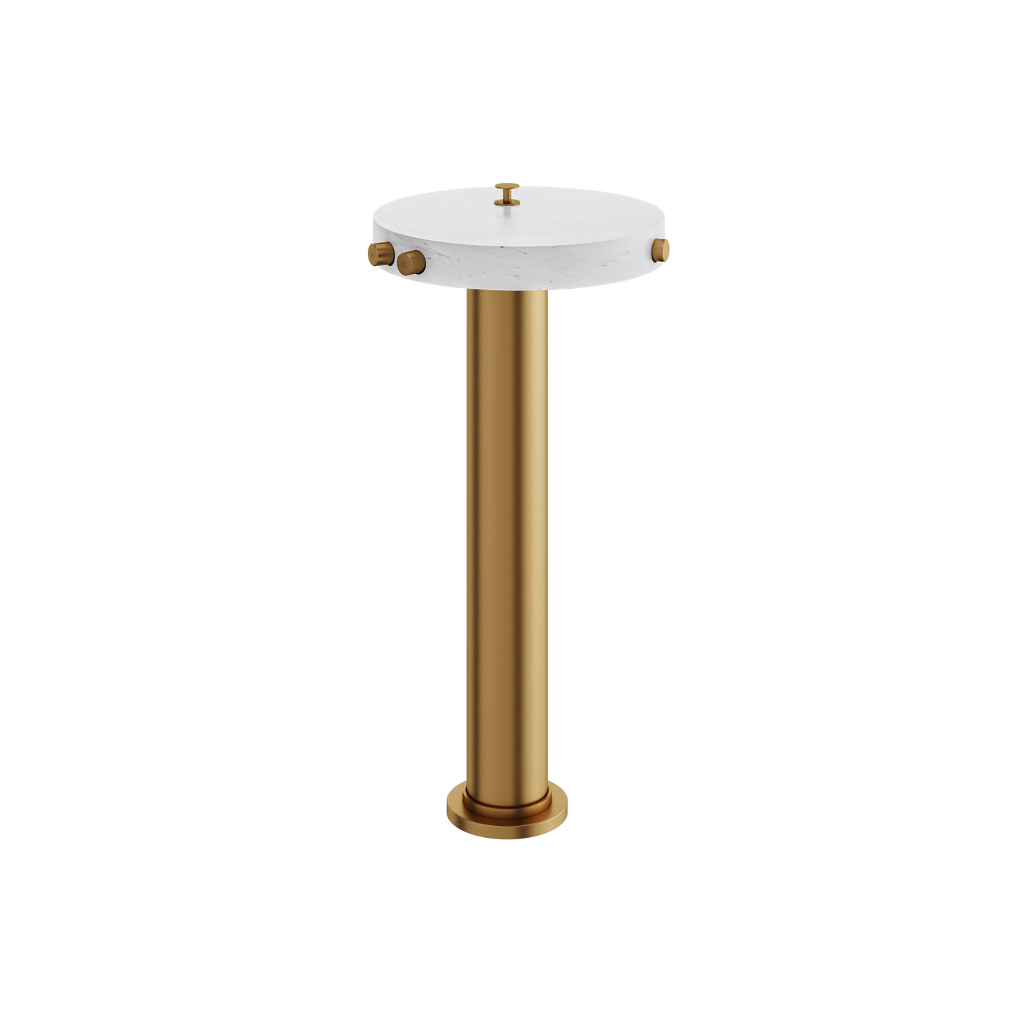 MARMO FLOORMOUNT TUB FILLER WITH HIDDEN HANDSHOWER