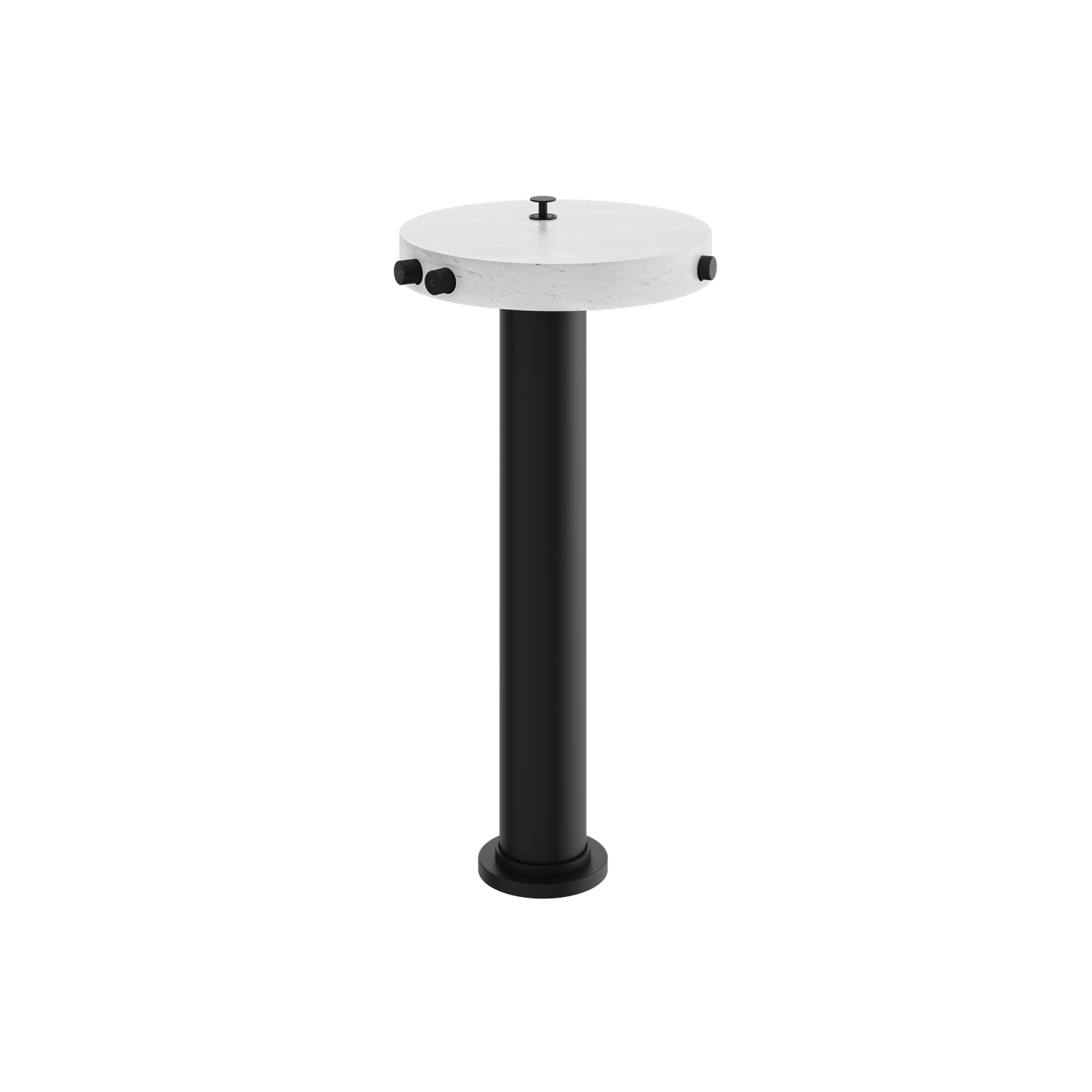 MARMO FLOORMOUNT TUB FILLER WITH HIDDEN HANDSHOWER
