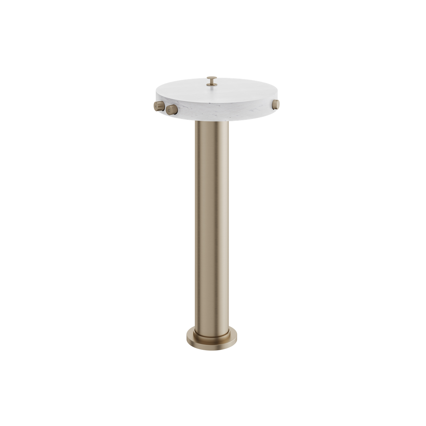 MARMO FLOORMOUNT TUB FILLER WITH HIDDEN HANDSHOWER