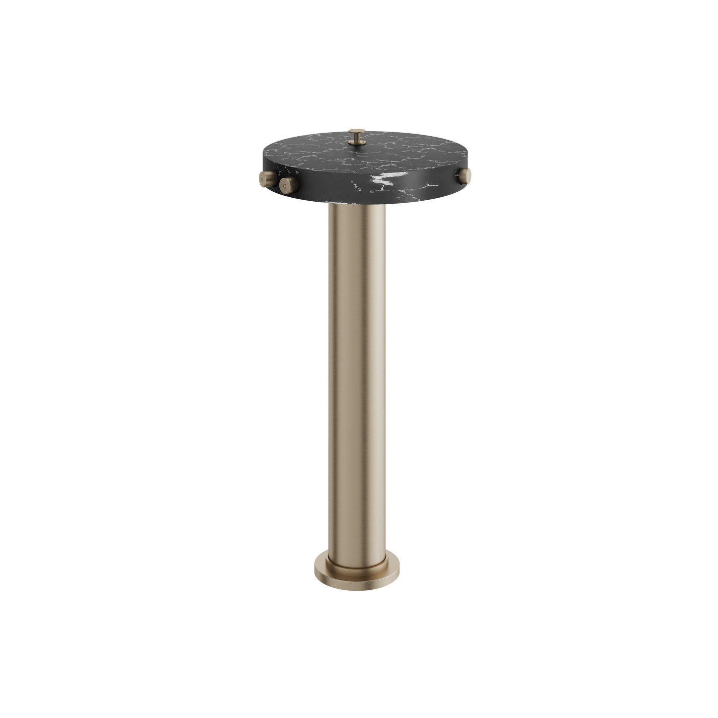 MARMO FLOORMOUNT TUB FILLER WITH HIDDEN HANDSHOWER