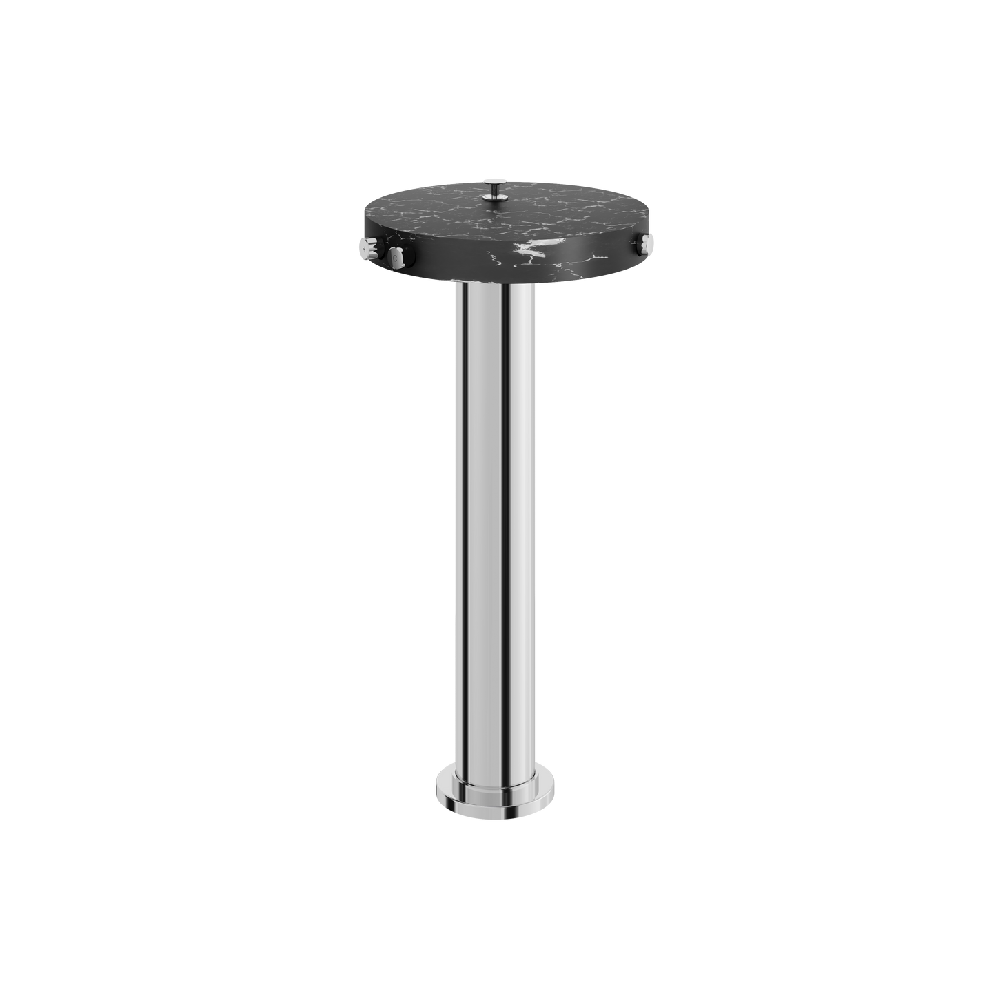 MARMO FLOORMOUNT TUB FILLER WITH HIDDEN HANDSHOWER