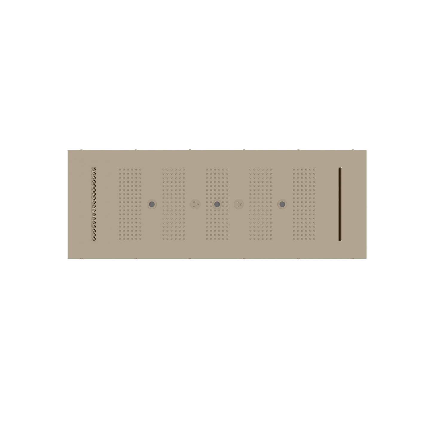 43" X 16" RECESSED RAINHEAD