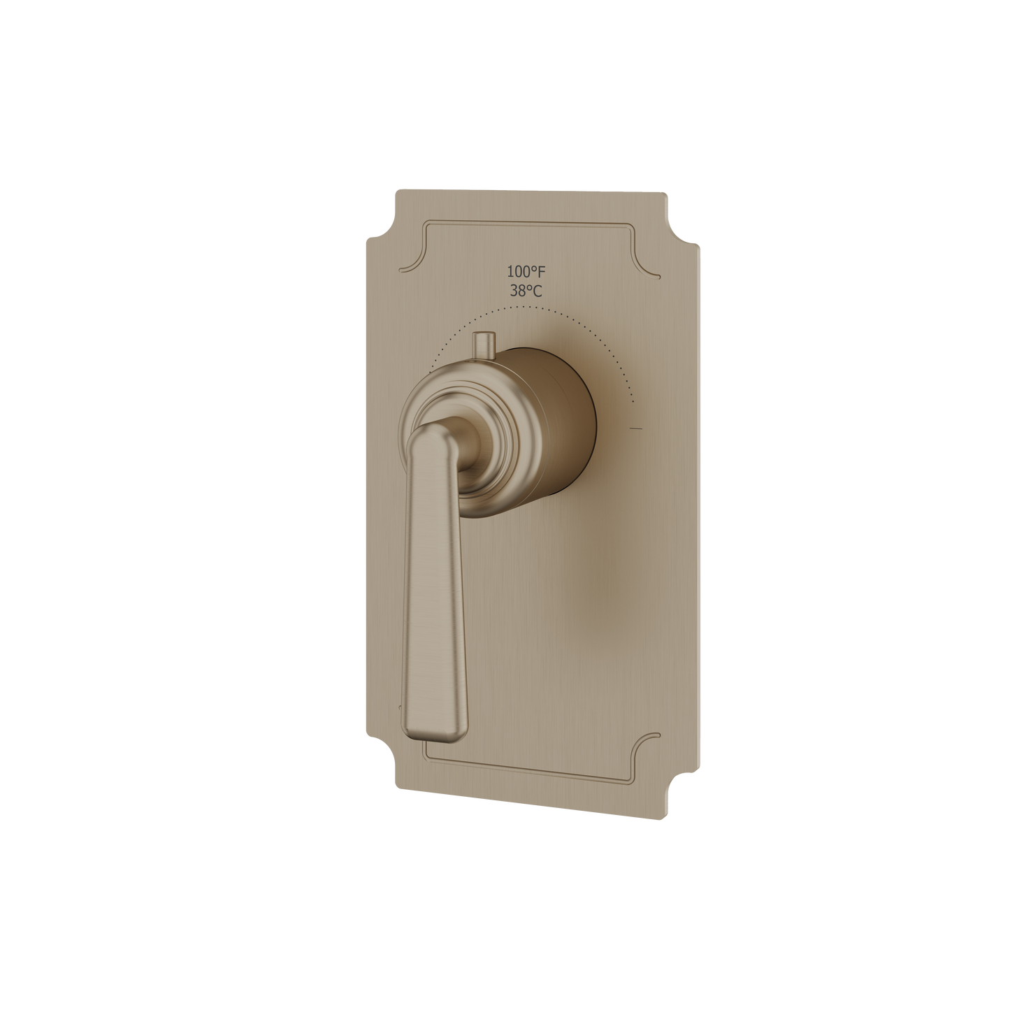 ROUND TRIM SET FOR THERMOSTATIC VALVE
