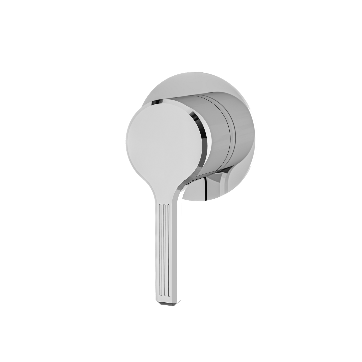 ROUND TRIM SET FOR DIVERTER VALVE 3-WAY SHARED