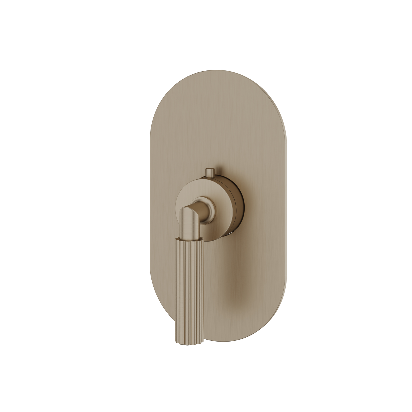 ROUND TRIM SET FOR SHUT-OFF THERMOSTATIC VALVE