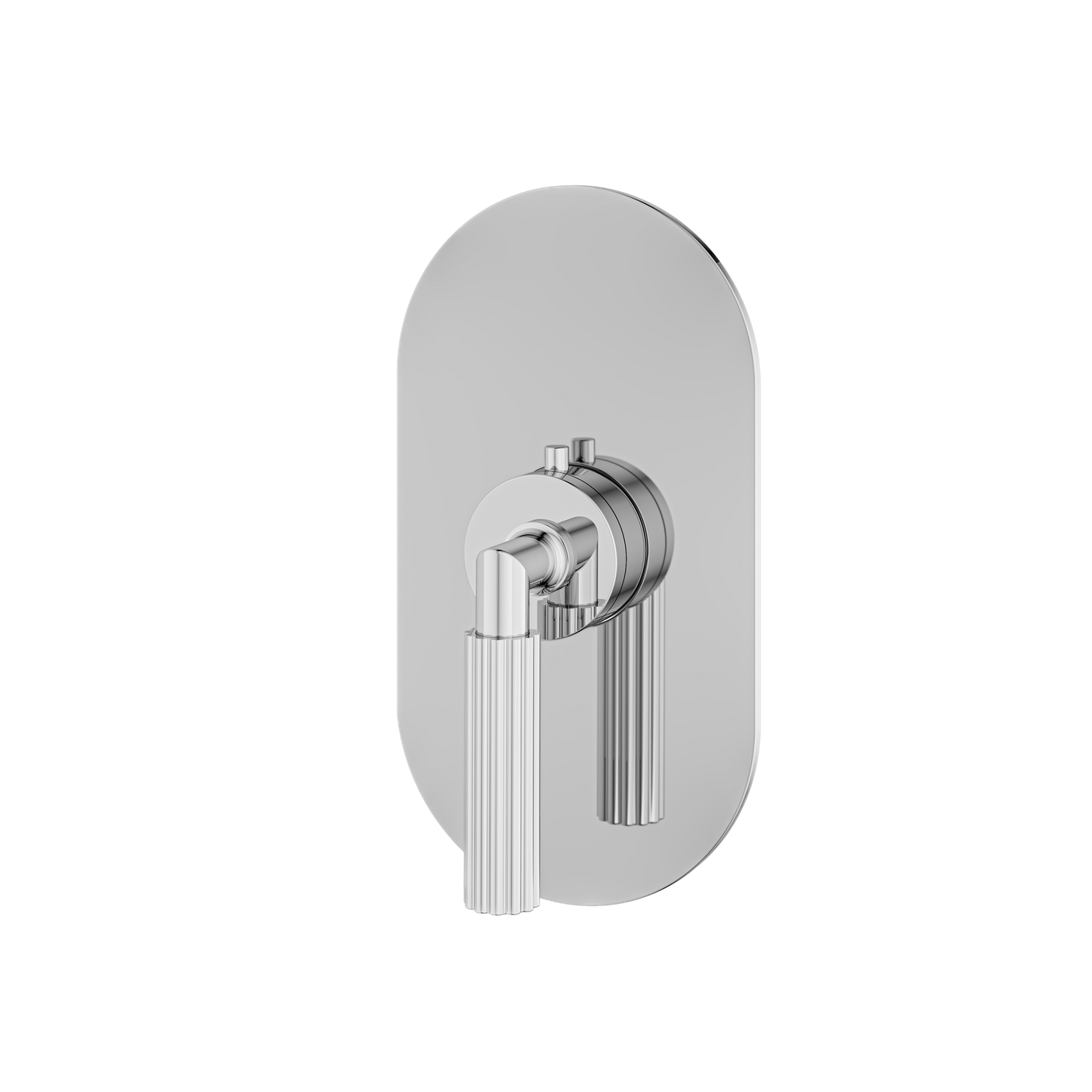 ROUND TRIM SET FOR SHUT-OFF THERMOSTATIC VALVE